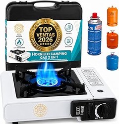 Comparativa de las mejores cocinas de cartucho de gas para camping
