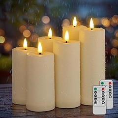 Velas LED para exterior