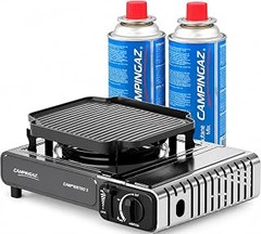 Planchas de gas con dos quemadores
