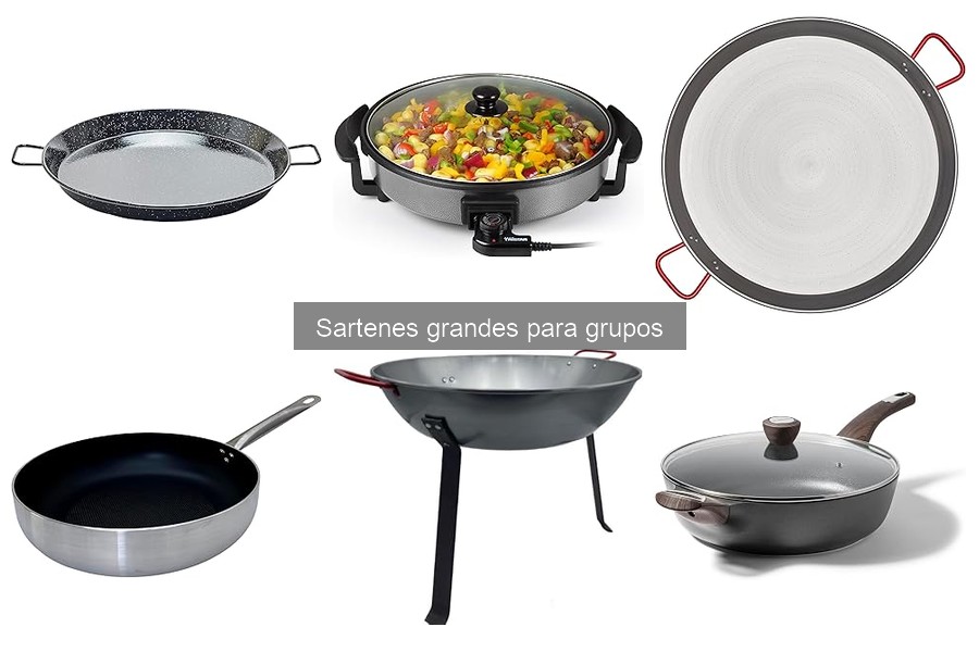Cómo elegir la sartén grande para cocinar en reuniones