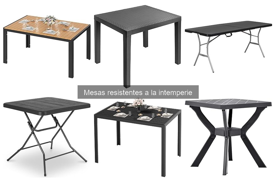 Cómo Limpiar y Mantener Mesas Resistentes a la Intemperie