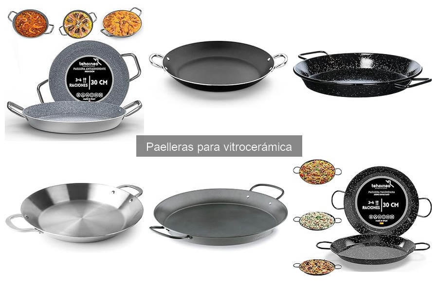Cómo usar una paellera en vitrocerámica de forma eficiente