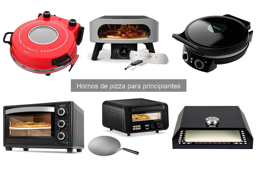 Comparativa de los mejores hornos de pizza para principiantes 2023