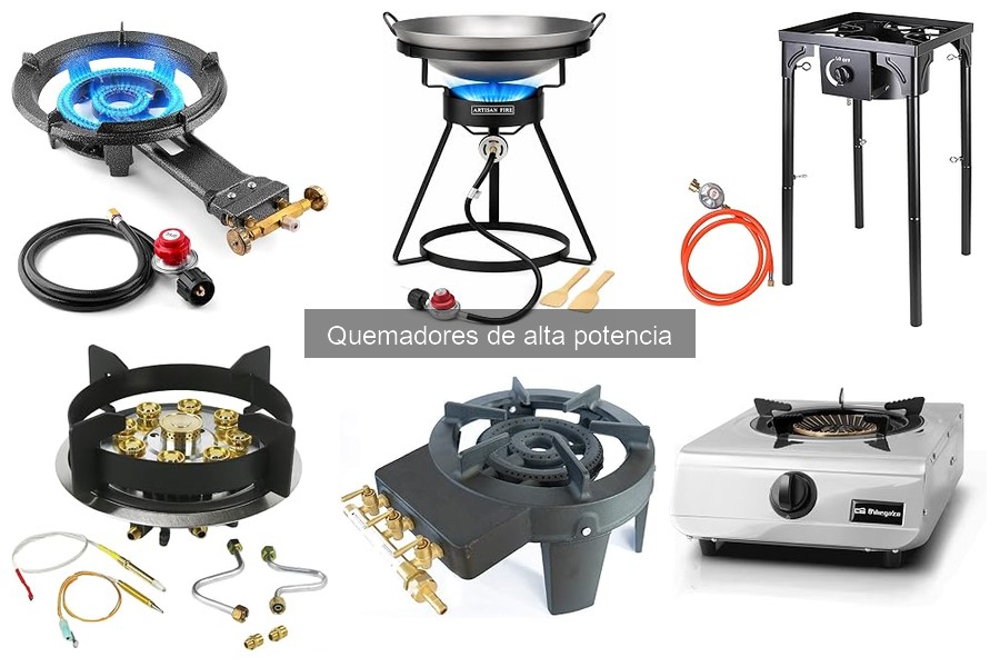 Comparativa de los mejores quemadores de alta potencia 2026