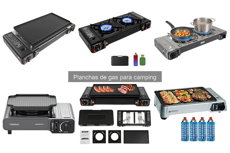 Mantenimiento y uso seguro de planchas de gas para camping