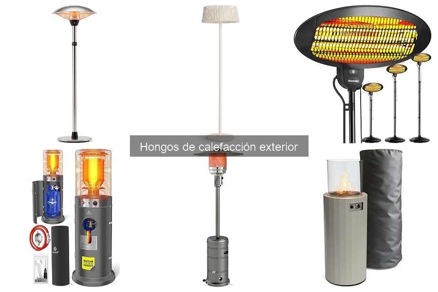 Mejores Hongos de Calefacción Exterior en 2023: Comparativa