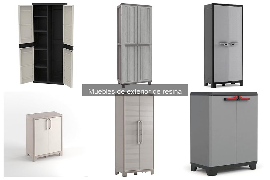Mejores muebles de exterior de resina: guía de elección