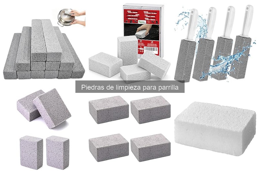 Piedras de limpieza para parrilla: ¿qué son y cómo funcionan?