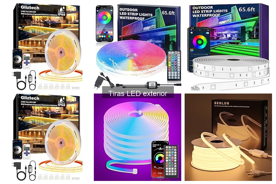 Problemas comunes con tiras LED exteriores y soluciones