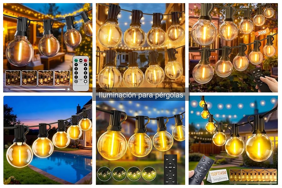 Problemas comunes de iluminación en pérgolas y soluciones