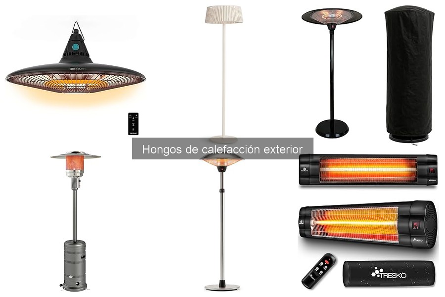 ¿Qué son los hongos de calefacción exterior y cómo funcionan?