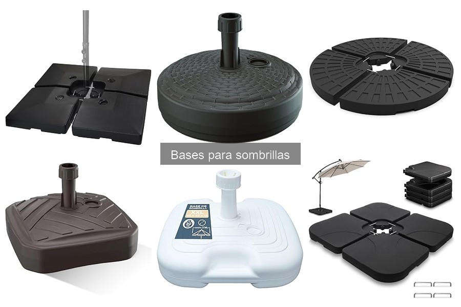 Tipos de Bases para Sombrillas: Características y Usos