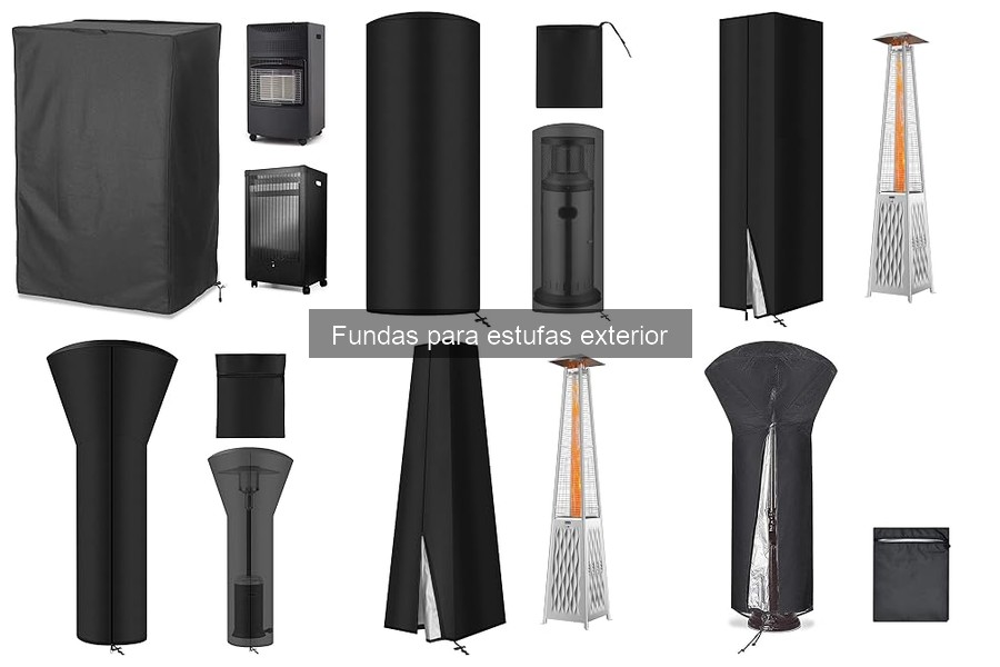 Tipos de fundas para estufas exteriores: guía completa
